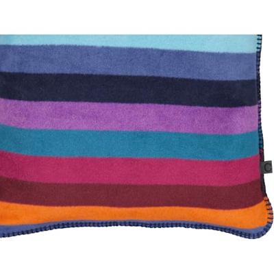 Cawö Cawo Lifestyle Kissen Blockstreifen Kussenhoes 50/50 multicolor donker