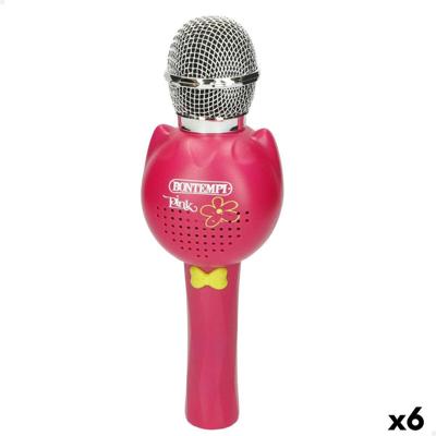 Karaokemicrofoon Bontempi 6 Stuks
