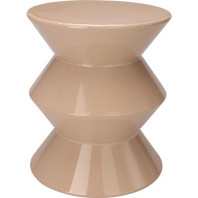 Bijzettafel 31x36cm Zand Shiny