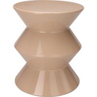 Bijzettafel 31x36cm Zand Shiny - thumbnail