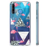 Huawei P30 Lite Case Anti-shock Flamingo Triangle - thumbnail