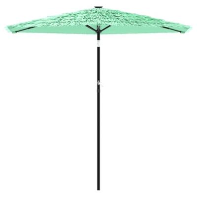 Parasol met stalen paal 223x223x213 cm groen Parasol met stalen paal 223x223x213 cm groen