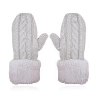 LGT JWLS Lichtgrijze Gebreide Dameswanten - Warm en Comfortabel - thumbnail