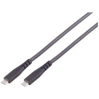 BKL Electronic 10080128 USB-C ® verbindingskabel, USB4 gen 3x2, 240 W, 0,5 m 1 stuk(s) - thumbnail