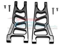 Aluminium Front Lower Arms - Black - Oa. Arrma Granite 4x4 (ter vervanging van AR330443) - thumbnail