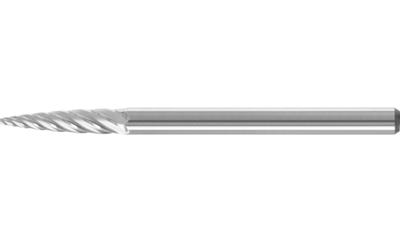 PFERD TOOLS 21222682 Freesstift Spitsboog Lengte 43 mm Afmeting, Ø 3 mm Werklengte 13 mm Schachtdiameter 3 mm