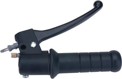 Domino gasdraaigreep armatuur "scooters throttle grips alu sw 1-pull, brake leve