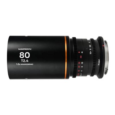 Laowa Nanomorph 80mm T2.4 1.5x S35 (Amber) MFT Laowa Nanomorph 80mm T2.4 1.5x S35 (Amber) MFT