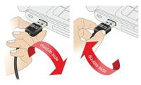 Delock 83365 USB-kabel USB 2.0 USB-A stekker, USB-mini-B stekker 5.00 m Zwart Stekker past op beide manieren, Vergulde steekcontacten, UL gecertificeerd - thumbnail