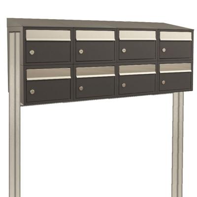 Stoer! Brickset 4-Breed, 2-Hoog Met Dak En Statief Antraciet - 40215065_4x2ds