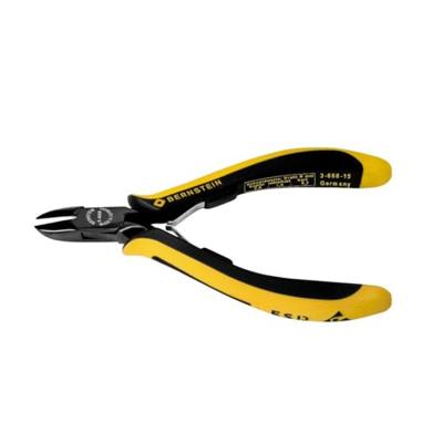 Bernstein Tools for Electronics EUROline 3-668-15 ESD Zijkniptang Met facet 135 mm