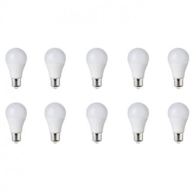 Energiezuinige LED Lamp 15W E27 - Warm Wit 3000K - 10 Stuks