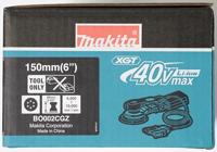 Makita BO002CGZ Excentrische accuschuurmachine Zonder accu, Zonder lader 40 V Ø 150 mm - thumbnail