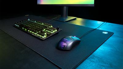Roccat Sense Ctrl vierkant 450 x 450 x 3 mm muispad zwart