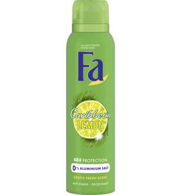 Fa Caribbean Lemon Deospray