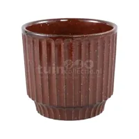 PTMD Bloempot Hodor Bordeaux Ø17cm - thumbnail