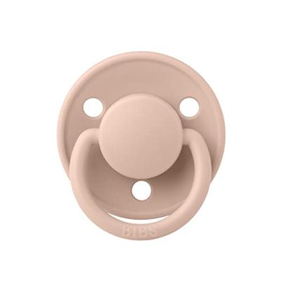 Set van 2 BIBS De Lux siliconen spenen ivoor + poeder roze Set van 2 BIBS De Lux siliconen spenen ivoor + poeder roze