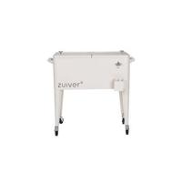 Zuiver Koelbox 'Be Cool' Op wielen, kleur Crème - thumbnail