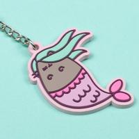 Pusheen PUSHTASLE USB-oplaadkabel, 2-in-1, turquoise - thumbnail