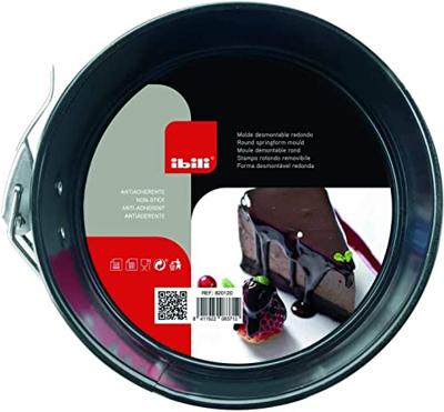 Springvorm Pan Ibili 820122 Staal Ø 22 x 6,5 cm Cirkelvormig Springvorm Pan Ibili 820122 Staal Ø 22 x 6,5 cm Cirkelvormig