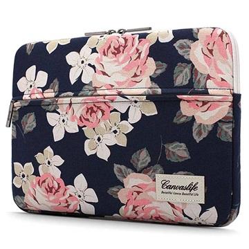 Canvaslife - Laptop Sleeve - 13 / 14 inch - Navy Rose