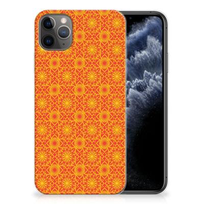 Apple iPhone 11 Pro Max | TPU bumper | Batik Oranje Apple iPhone 11 Pro Max | TPU bumper | Batik Oranje
