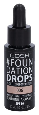 Gosh Foundation Drops SPF10 30ml 006 Tawney Dames