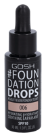 Gosh Foundation Drops SPF10 30ml 006 Tawney Dames - thumbnail
