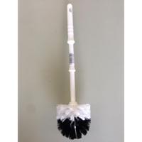 Linea toiletborstel nylon wit - thumbnail