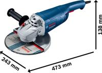 Bosch Professional GWS 20-230 P 06018C1103 Haakse slijper 230 mm 2000 W - thumbnail