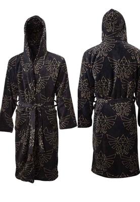 Badjas Zelda zwart-L/XXL