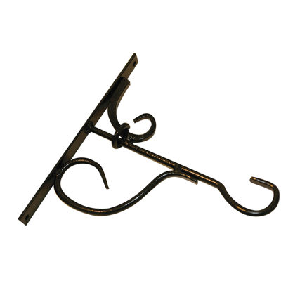 Muurhaak smeedijzer zwart H28,5x35cm Nature - Nature