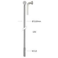 Alpina spaak zink 12-236 zonder nippel zilver (144st) - thumbnail