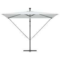 Cantilever Banana Parasol Zand 294 x 200 x 254 cm - thumbnail