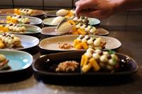 Cosy & Trendy Tapasborden Streetfood 22.5 x 10 cm - 10 Stuks - thumbnail