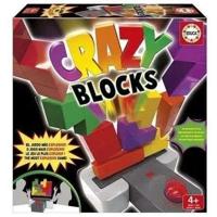 Behendigheidsspel - EDUCA - CRAZY BLOCKS - 15 kleurrijke blokken - vanaf 4 jaar - 2 spelers of meer - thumbnail