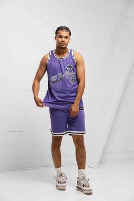 Off The Pitch Tropea Basketball Zomerset Heren Paars - Maat S - Kleur: Paars | Soccerfanshop