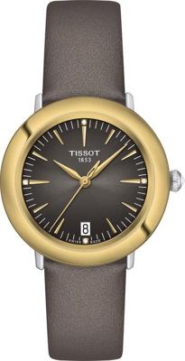 Horlogeband Tissot T600045322 Leder Grijs 16mm