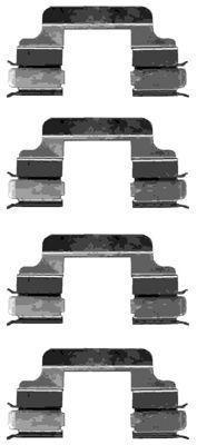 Accessoireset, schijfremblok 1230Q