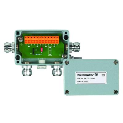Weidmüller FBCON PA CG 2WAY 8564100000 Passieve sensor/actorbox Profibus-PA standaardverdeler 1 stuk(s)