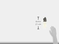 Metaltex Kristall Blikopener Chroom/Wit - thumbnail