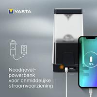 Varta 18666101111 Outdoor Ambiance L30RH Campinglantaarn LED 500 lm werkt op batterijen 0.579 Zwart - thumbnail