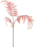 Pure Royal kunsttak aristablad 110cm roze - thumbnail