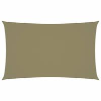 VidaXL Zonnescherm rechthoekig 3x6 m oxford stof beige - thumbnail