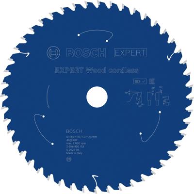 Bosch Accessoires EXPERT Wood cordless Cirkelzaagblad | 184 x 1,6/1 x 20 mm | T48 - 2608902153