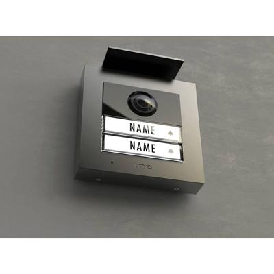 m-e modern-electronics VDV-2020 A Buitenunit voor Video-deurintercom Kabelgebonden, RFID Antraciet