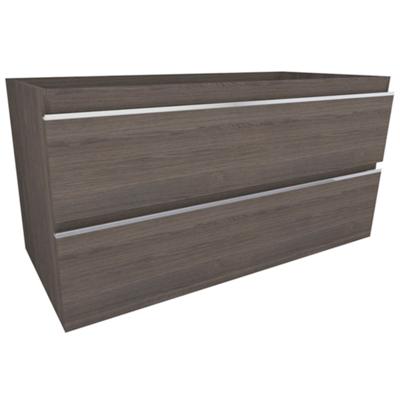 Tigris onderkast met 2 laden 100 x 46 cm houtnerf grijs