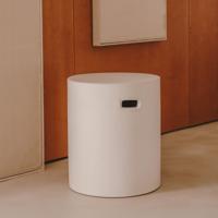 Kave Home Ronde Bijzettafel 'Aiguablava' Beton, 37cm - thumbnail