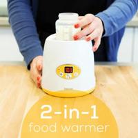 Beurer BY52 Babyvoedsel verwarmer Geel, Wit - thumbnail