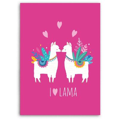 Fleecedeken Lama